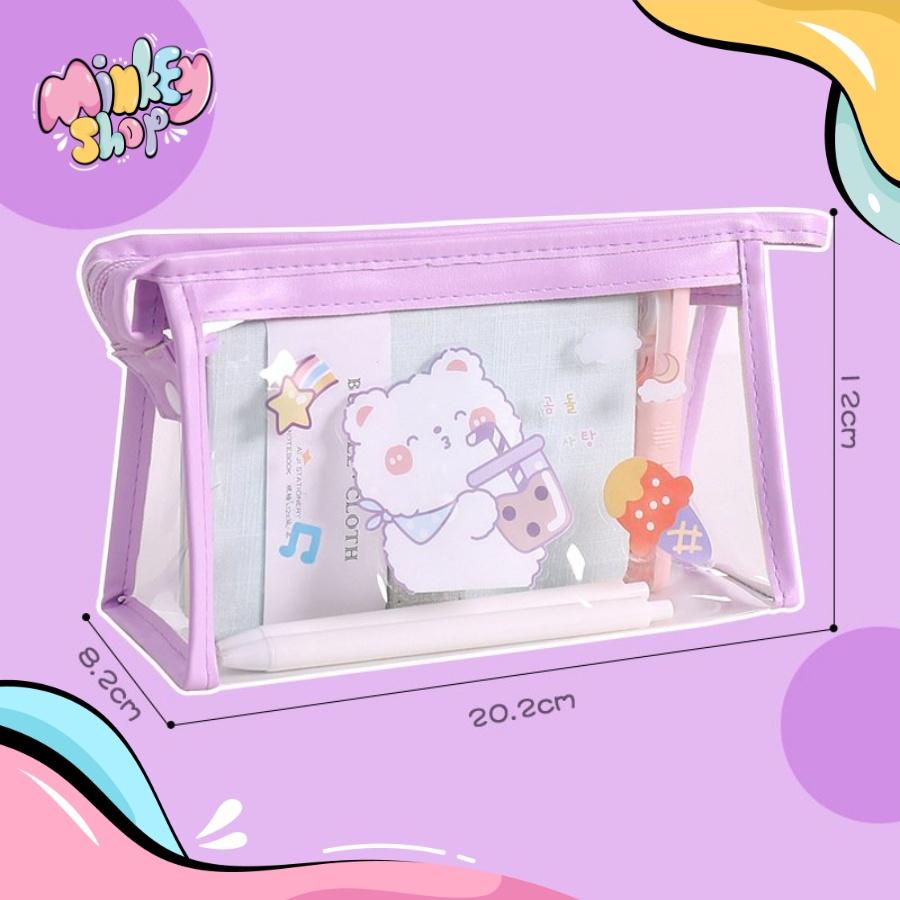 Túi Đựng Mỹ Phẩm Đồ Dùng Cá Nhân Dễ Thương Cute HƠN 20 MẪU Theo Phong Cách Hàn Quốc Hottrend 2022 -Minkey