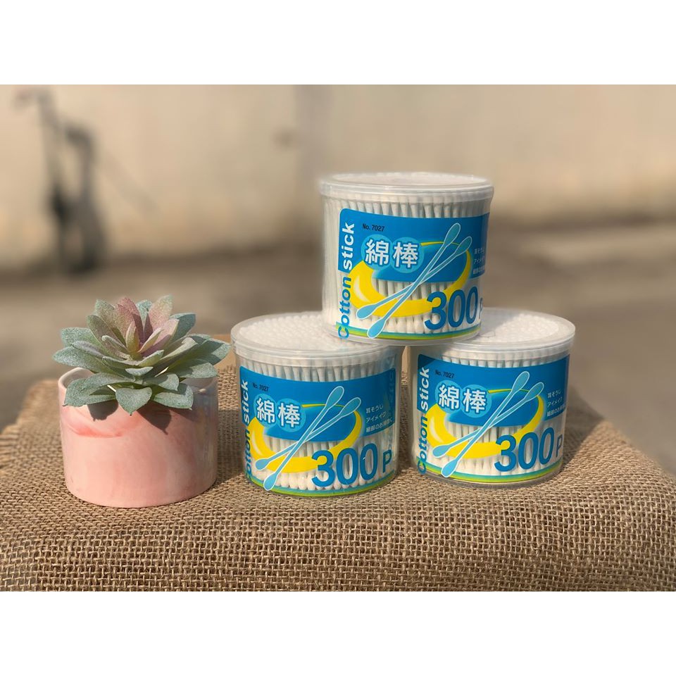 Hộp bông ngoáy tai 100% cotton hàng nội địa Nhật Bản