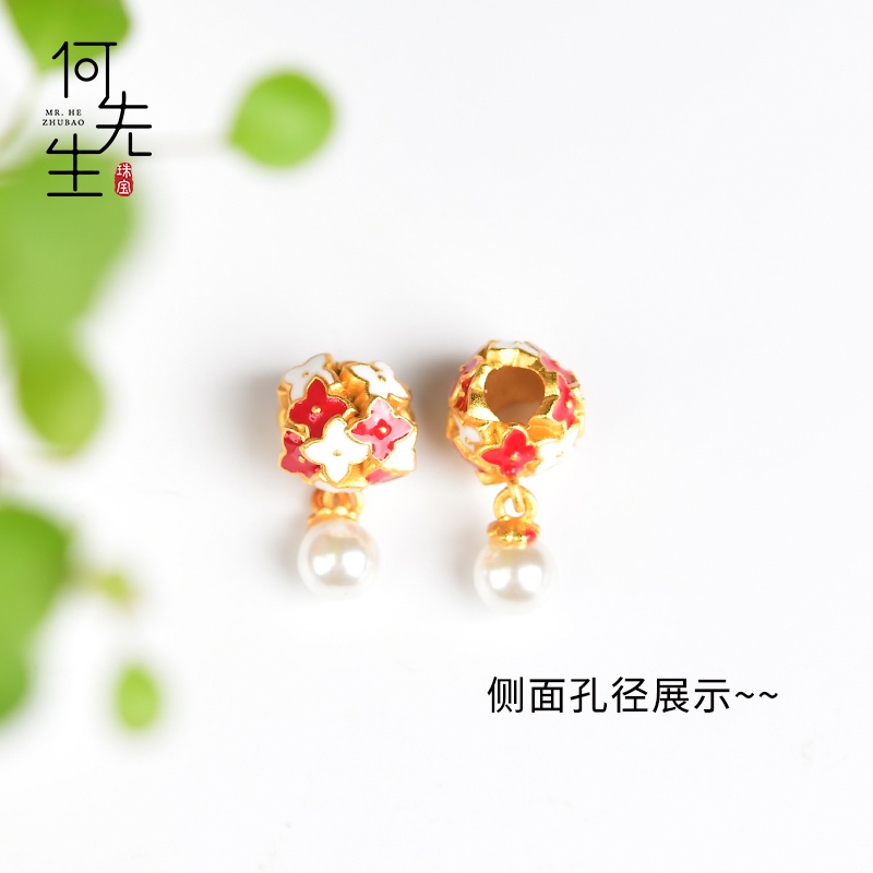 Phụ Kiện Hạt Ngọc Trai Hình Bông Hoa Nhỏ Tự Làm Vòng Tay / Trang Sức Không Gây Dị Ứng DIY