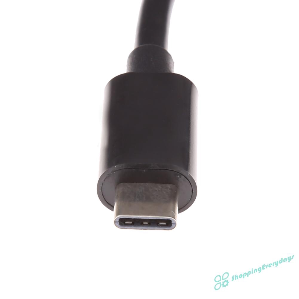 SV  USB 3.1 Type C Male to VGA Female 1080P Adapter for Macbook 12" ❤❤