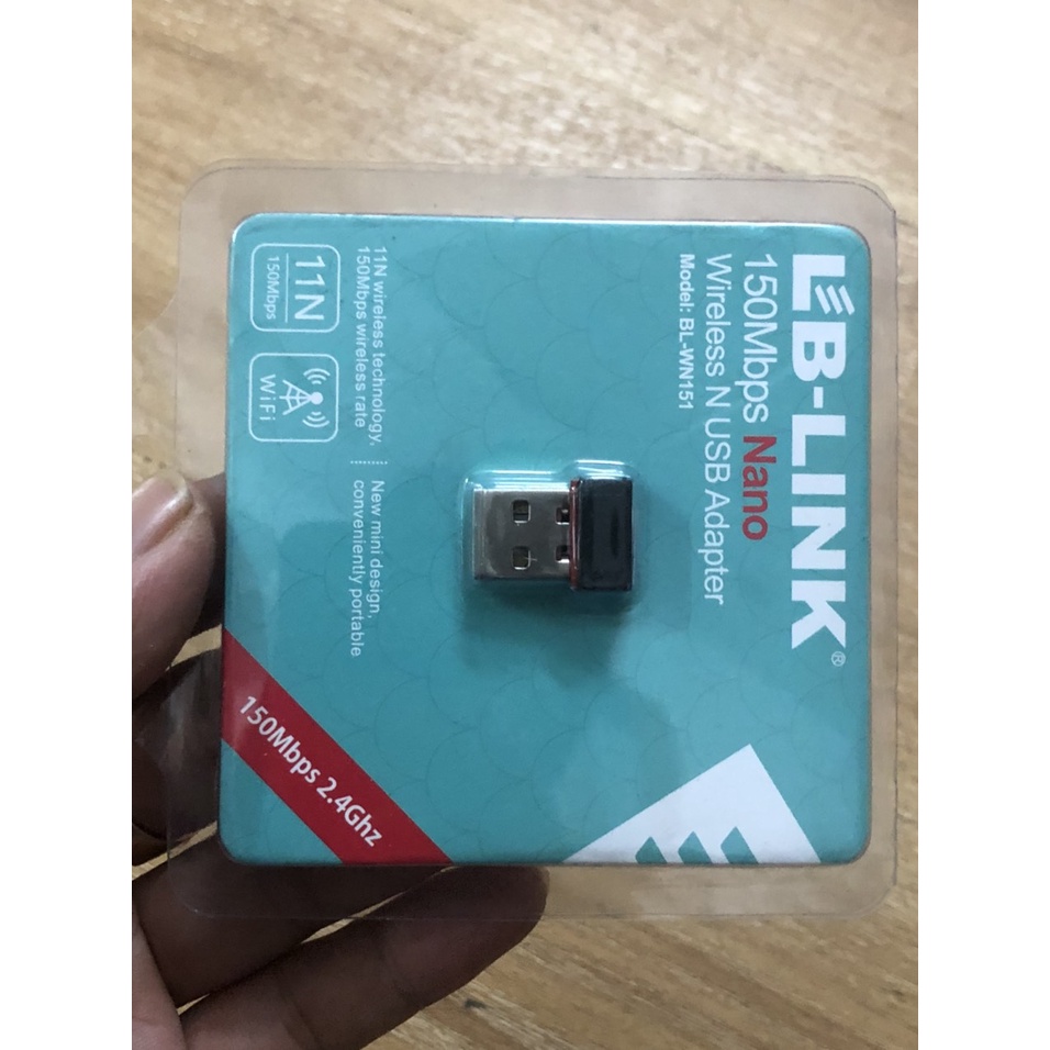 USB Thu WIFI LB LINK NANO BL WN151 Tiện Lợi Dùng Cho PC Laptop NEW 100%