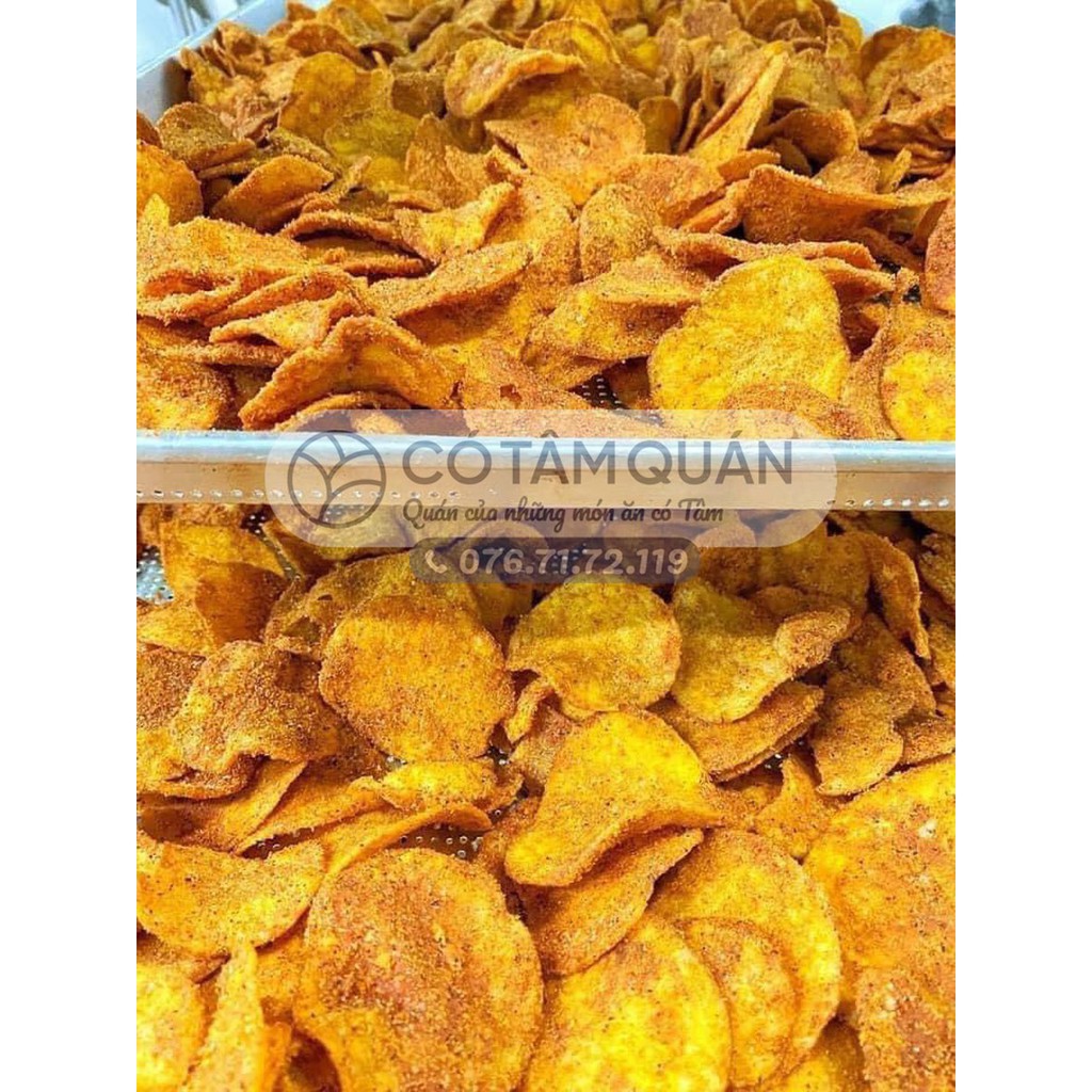 KHOAI TÂY LẮC TRỨNG MUỐI 200GR - CÓ TÂM QUÁN