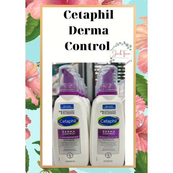 Sửa rửa mặt Cetaphil Pro Derma Control Oil Removing Foam Wash 237ml