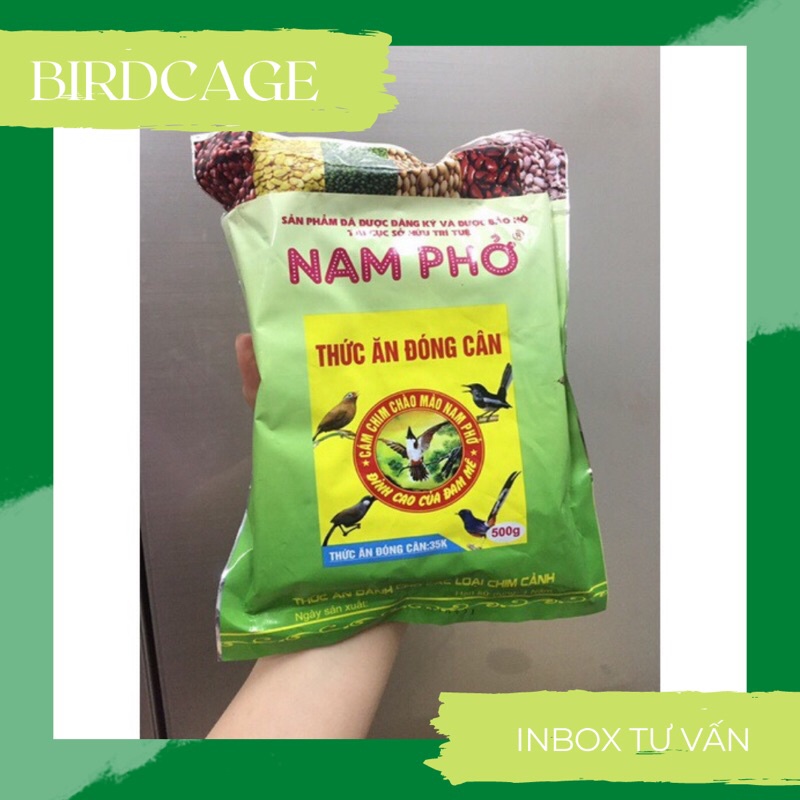 [HOT] Cám chim tổng hợp Nam Phở cao cấp 500g THỨC ĂN CHIM CẢNH NAM PHỞ