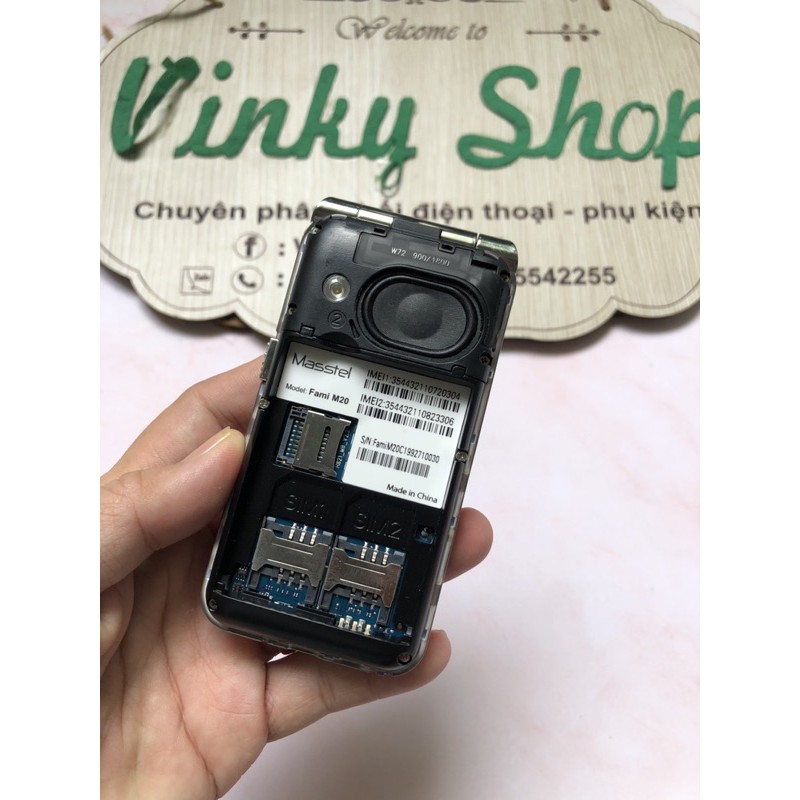 Điện Thoại Masstel Fami M20 - Hàng chính hãng,Điện Thoại dành cho người cao tuổi,nắp gập,sang trọng Bảo hành 12 tháng | BigBuy360 - bigbuy360.vn