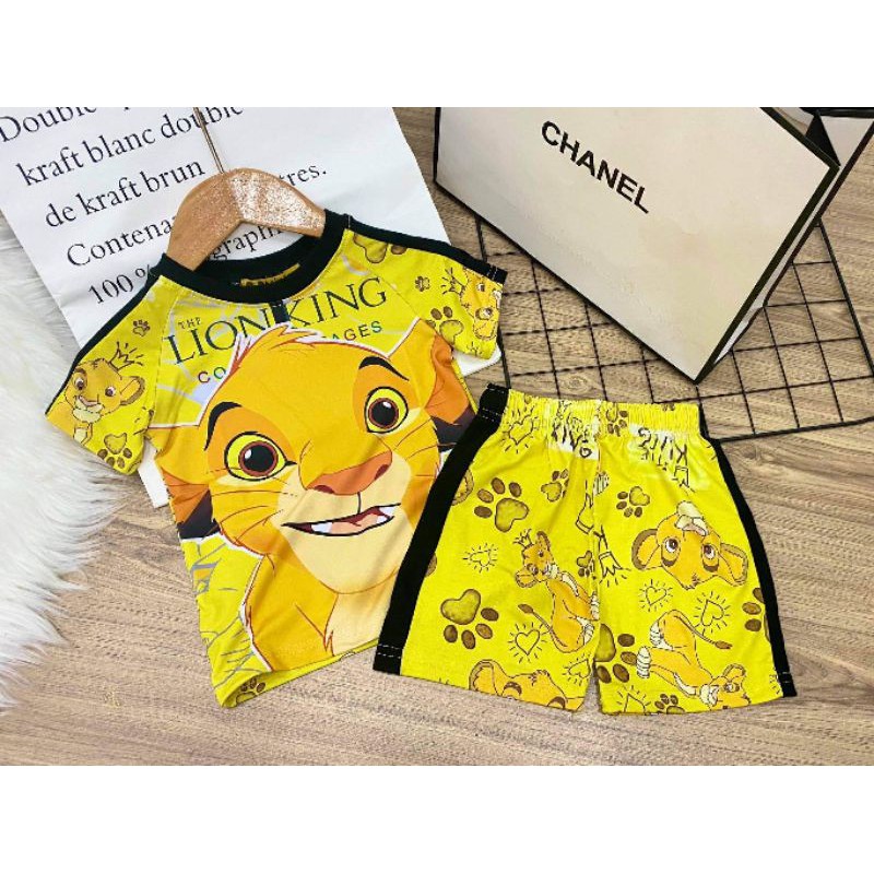 BỘ THUN LẠNH 3D BÉ TRAI