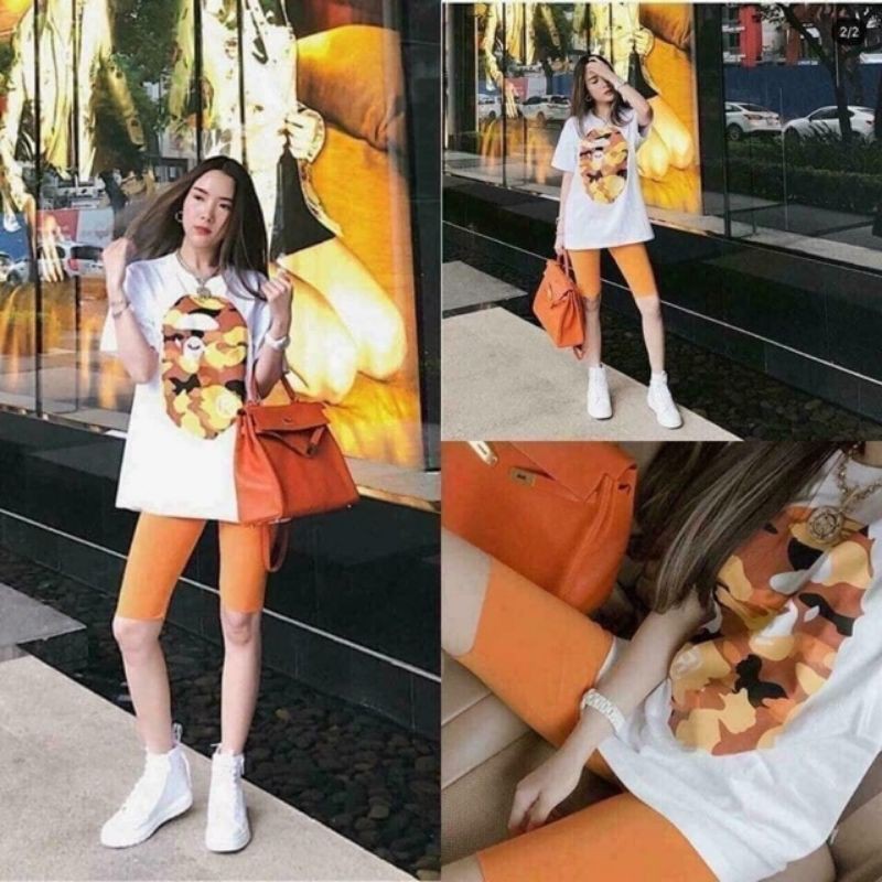 QUẦN NGỐ ĐÙI - BIKER THÁI LAN 2 SIZE - LEGGING TRÊN GỐI RAINBOW 🌈 | BigBuy360 - bigbuy360.vn