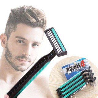 ❤️ COMBO 4 DAO CẠO RÂU 3 LƯỠI RAZORS