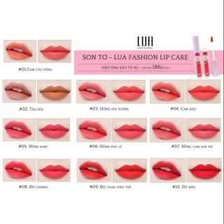 Son Tơ LUA 4D Hàn Quốc [ Đủ 10 màu] MUA 2 TẶNG 1
