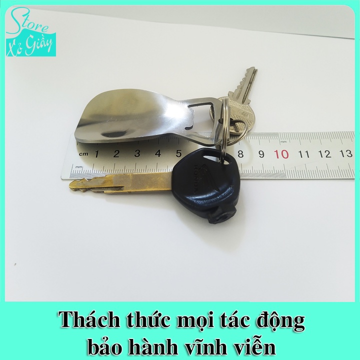 XỎ GIẦY 8CM – HỖ TRỢ KHẮC TÊN BẰNG LASER - BẢO HÀNH TRỌN ĐỜI KHÔNG GỈ SÉT