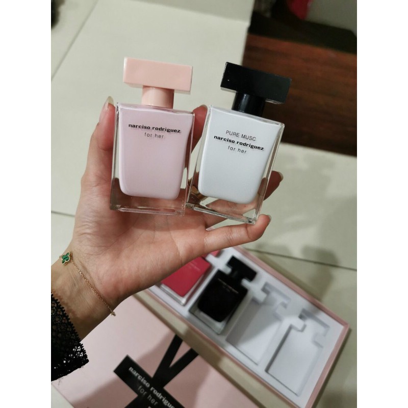 SET BỘ NƯỚC HOA NARCISO Mini 4 CHAI - 30ml/chai | Thế Giới Skin Care