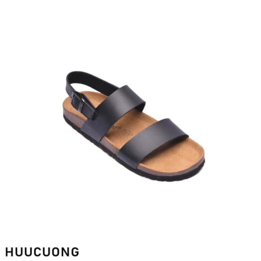 ! ! G Rẻ Quá Trời Sandal HuuCuong quai đen đế trấu mới ' . ⚡ ! ' x