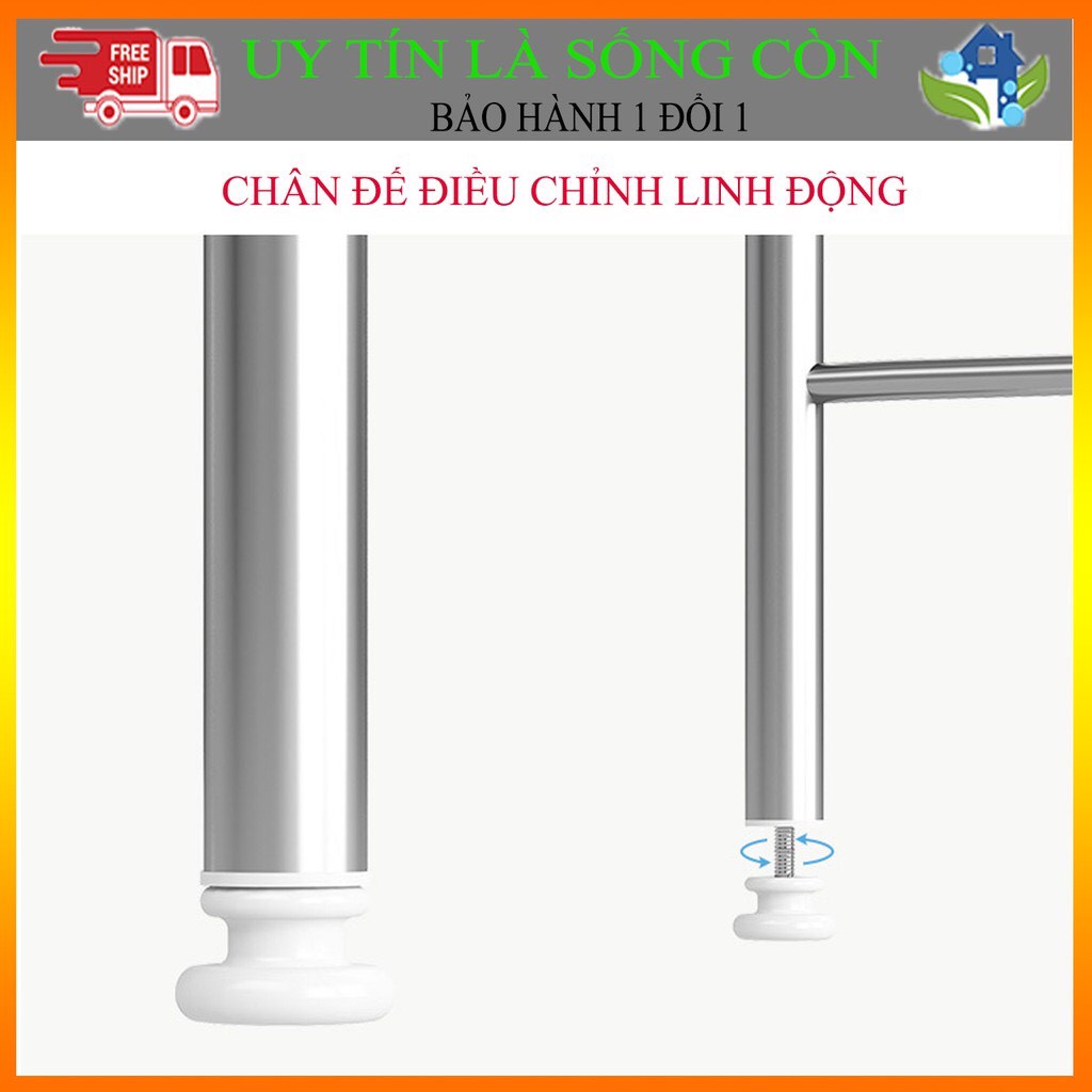 Kệ bồn cầu inox 3 tầng để đồ đa năng tiết kiệm không gian, kệ nhà vệ sinh nhà tắm gọn gàng sang trọng tiện dụng