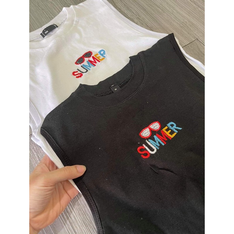 [ Mã WASTAPR giảm 10K đơn 50K] Áo ba lỗ kính SUMMER NT12 | BigBuy360 - bigbuy360.vn