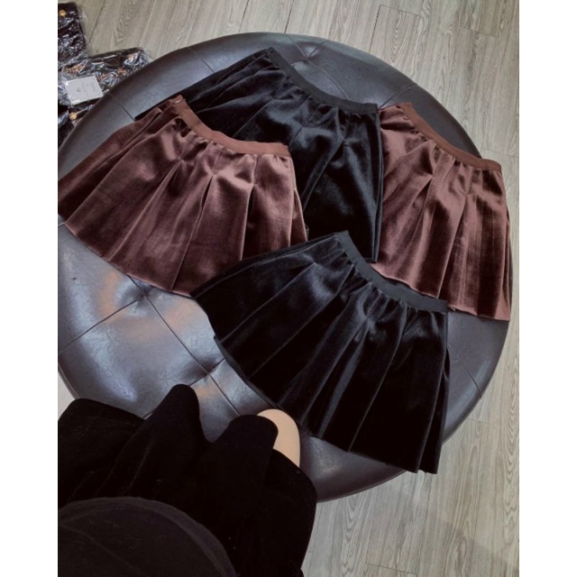 Chân váy nhung phồng hàng QCL1 | BigBuy360 - bigbuy360.vn