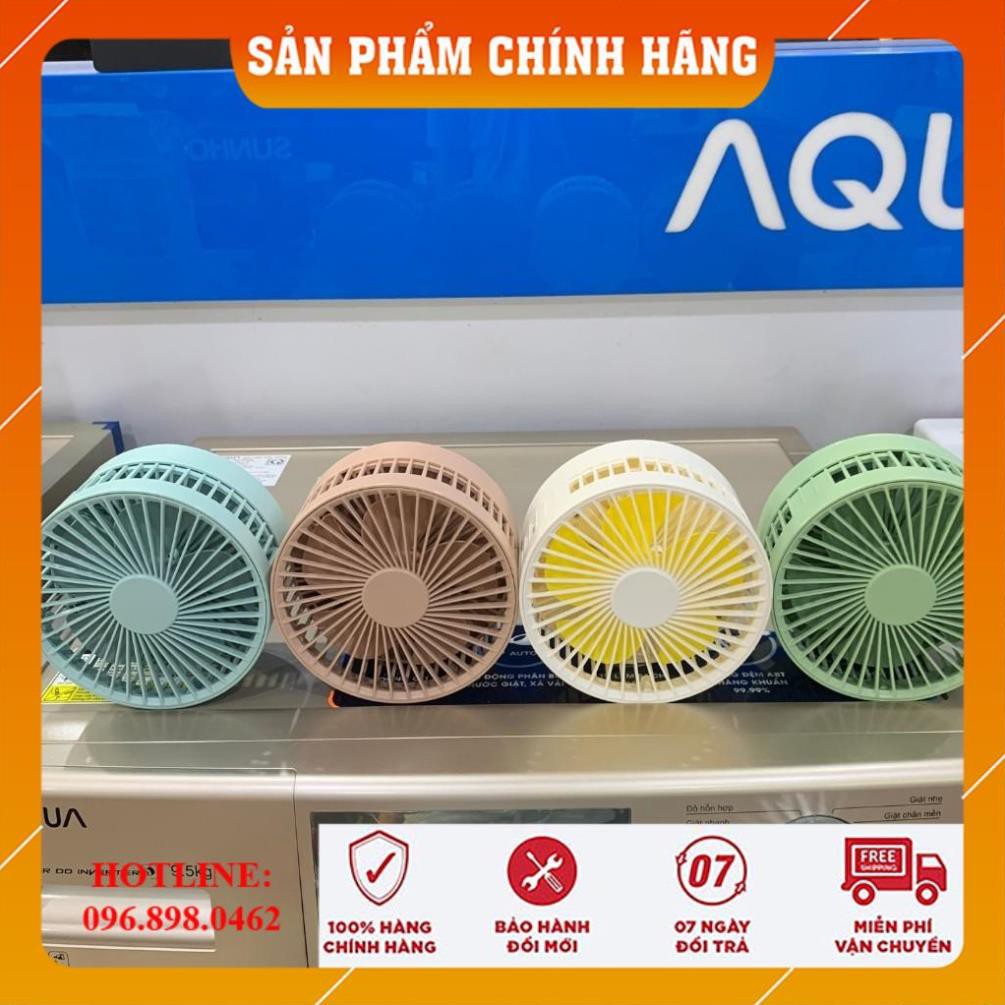 [CHÍNH HÃNG-FREESHIP] Quạt Tích Điện Mini Gấp Gọn, Quạt Để Bàn Mini, Quạt Mini Để Bàn Sạc Pin, Quạt Mini USB JH2058