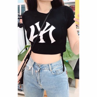 ✅Áo Croptop Rút dây 2 bên NY