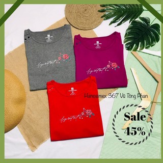 BỘ DÀI TAY NỮ COTTON CỔ TRÒN HANOSIMEX XẢ GIÁ SỐC