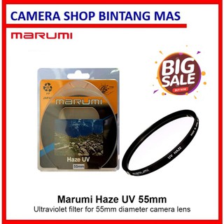 Bộ Lọc Ống Kính Marumi Haze Uv 55mm