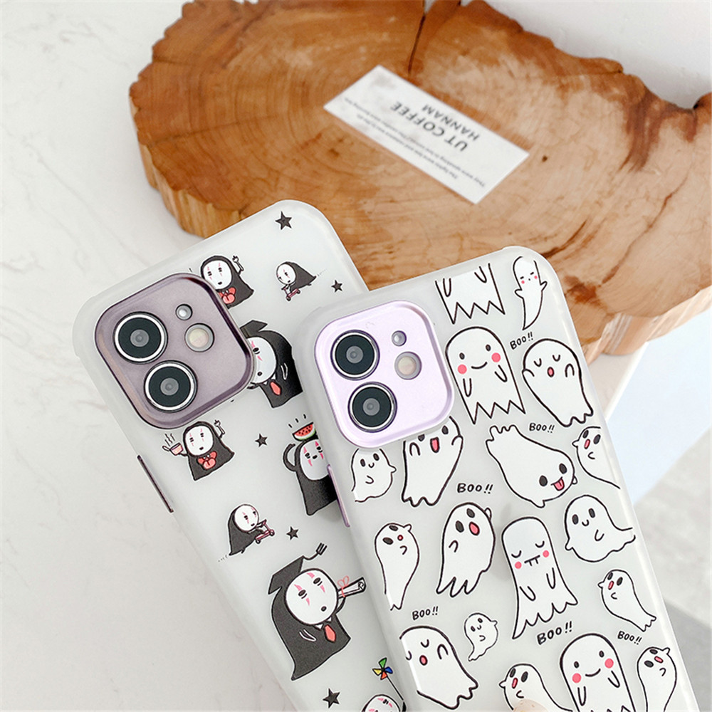 Ốp lưng điện thoại bằng TPU mềm hình Totoro hoạt hình cho IPhone 12pro max 12mini 11Pro Max XS Max XR SE 2020 7 8 Plus | BigBuy360 - bigbuy360.vn