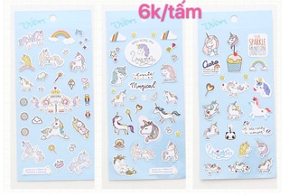 Sticker Unicorn dễ thương