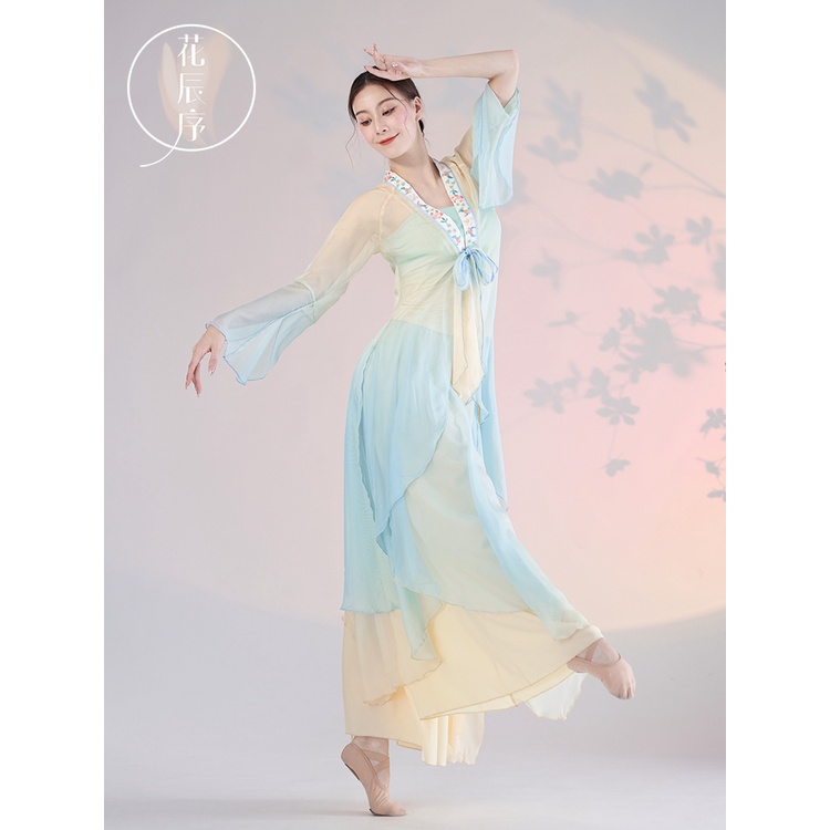 Trang Phục Biểu Diễn Múa Phong Cách Trung Hoa Cổ Điển Cho Nữ