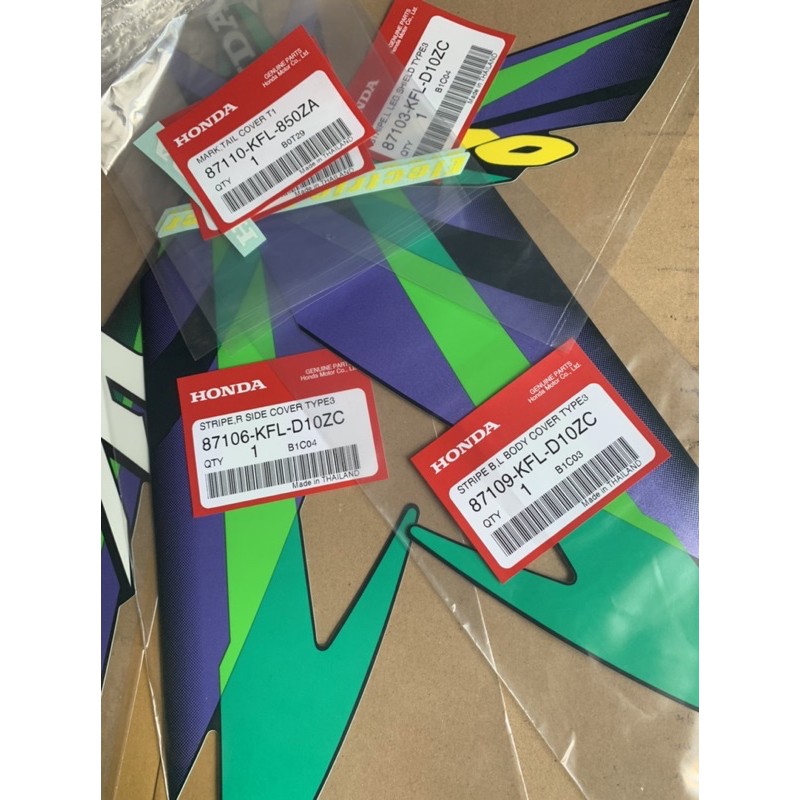 tem wave thái 110 xanh nhớt 2000 chính hãng