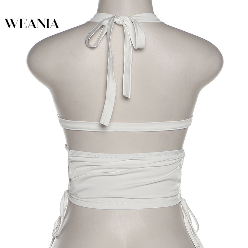 Áo Tank Top Hở Lưng Cột Dây Trẻ Trung Quyến Rũ Dành Cho Nữ