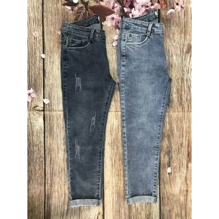 👑 Quần skinny jeans lửng 9 tấc size đại