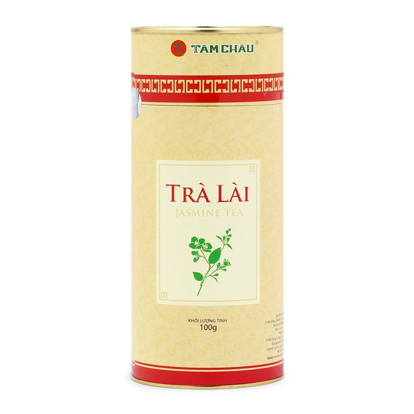 TRÀ LÀI LON GIẤY TÂM CHÂU 100G - CHÍNH HÃNG TÂM CHÂU BẢO LỘC