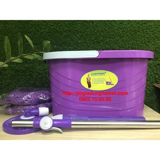 BỘ LAU NHÀ XOAY 360 ĐỘ CHEFMAN CM-416