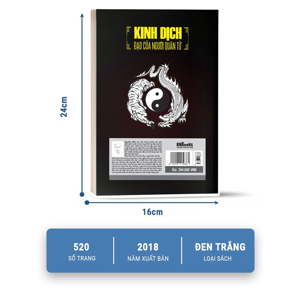 Sách - Kinh Dịch Đạo Của Người Quân Tử (Nguyễn Hiến Lê - Tái Bản 2018)