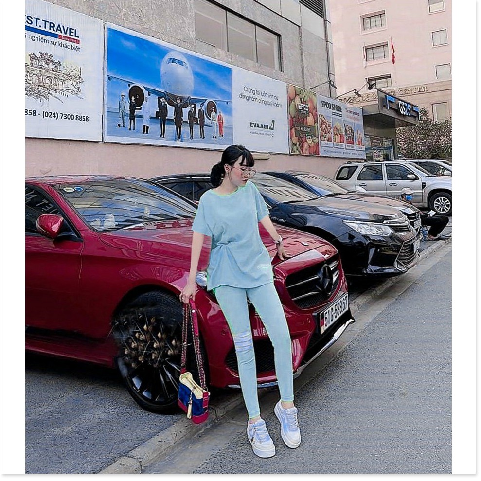 SET BỘ THUN NỮ,THIẾT KẾ CHẤT LIỆU VÃI CO GIẢN 4C,THÍCH HỢP ĐI CHƠI,DẠO PHỐ..  THỜI TRANG KME.STORE