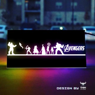 RGB Avengers VGA Backplate  (Tấm che card màn hình Avengers led RGB)