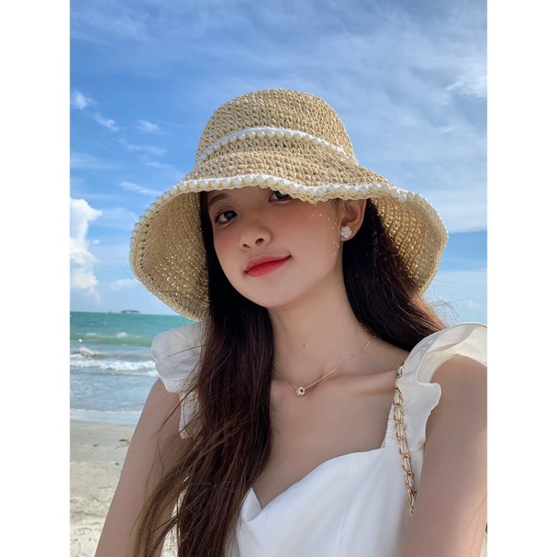 MŨ CÓI MỀM VIỀN NGỌC XINH XẮN