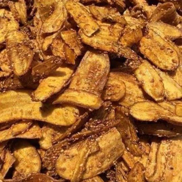 [Giao siêu tốc] 1KG CHUỐI SẤY MÈ GỪNG