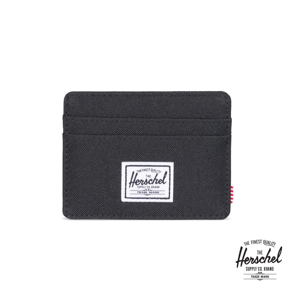 Herschel Túi đựng thẻ Ví túi vải cho nam giới và phụ nữ Thanh niên ngang Chủ thẻ ngân hàng cầm tay siêu mỏng