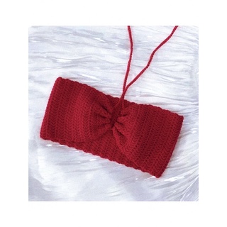 ÁO CROPTOP NỮ SEXY LEN MÓC