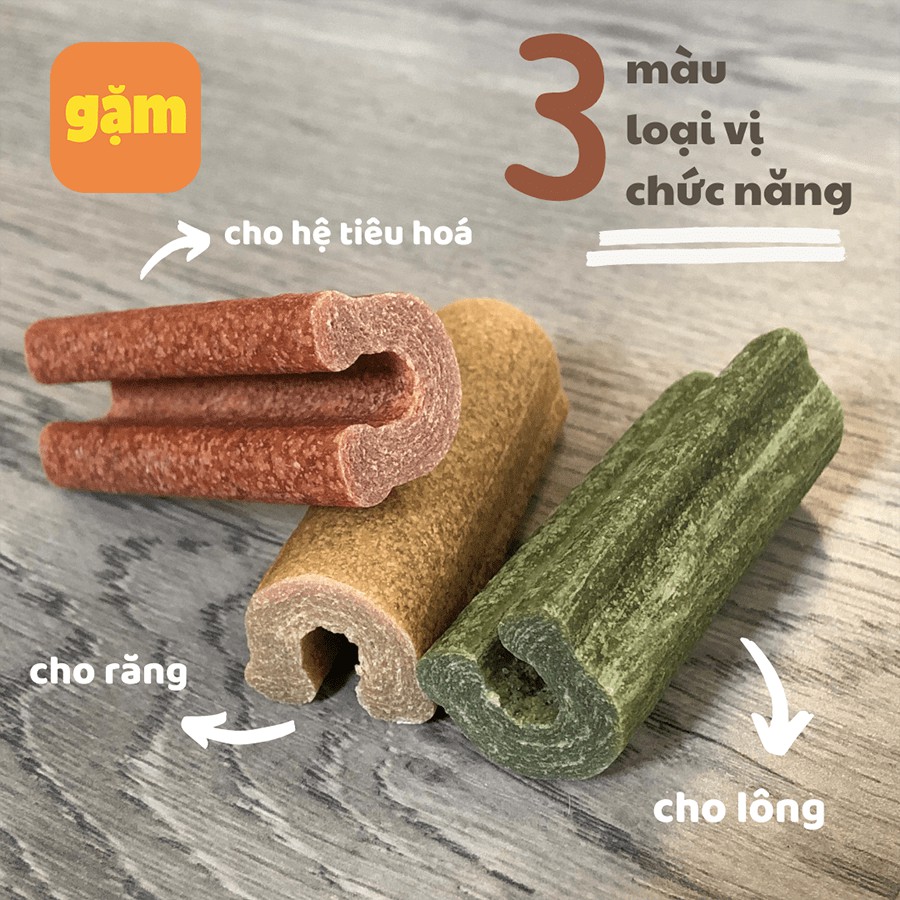 [BÁN CHẠY-ẢNH THẬT] HỘP FULL Thanh Gặm UU Sạch Răng, Mượt Lông, Tiêu Hoá Tốt