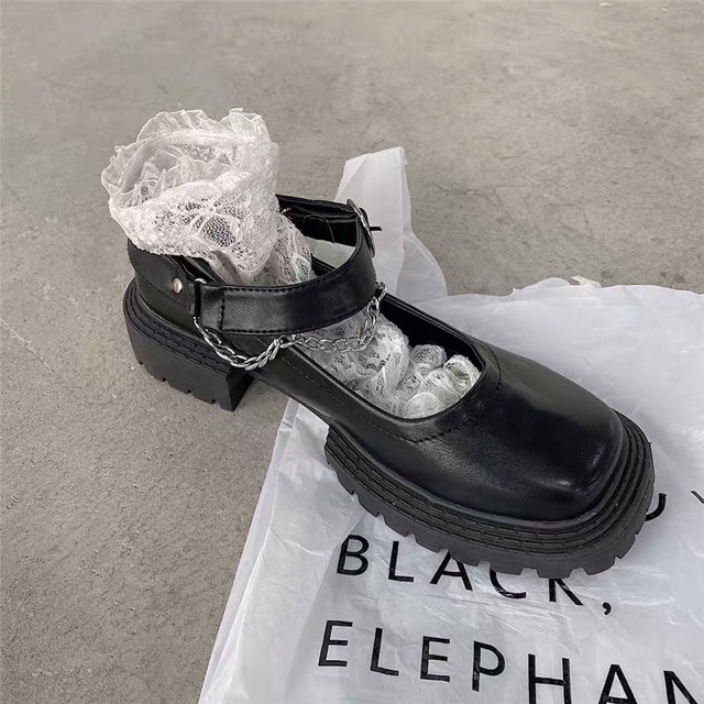 Giày oxford dây xích mũi vuông cực chất | BigBuy360 - bigbuy360.vn