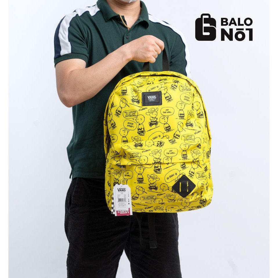 [BALO_NO.1] Balo đi học du lịch Vans Peanuts Snoopy Backpack 2019