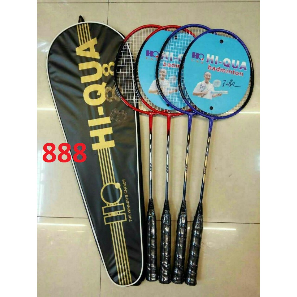 BỘ 2 CÂY VỢT CẦU LÔNG HI-QUA 888