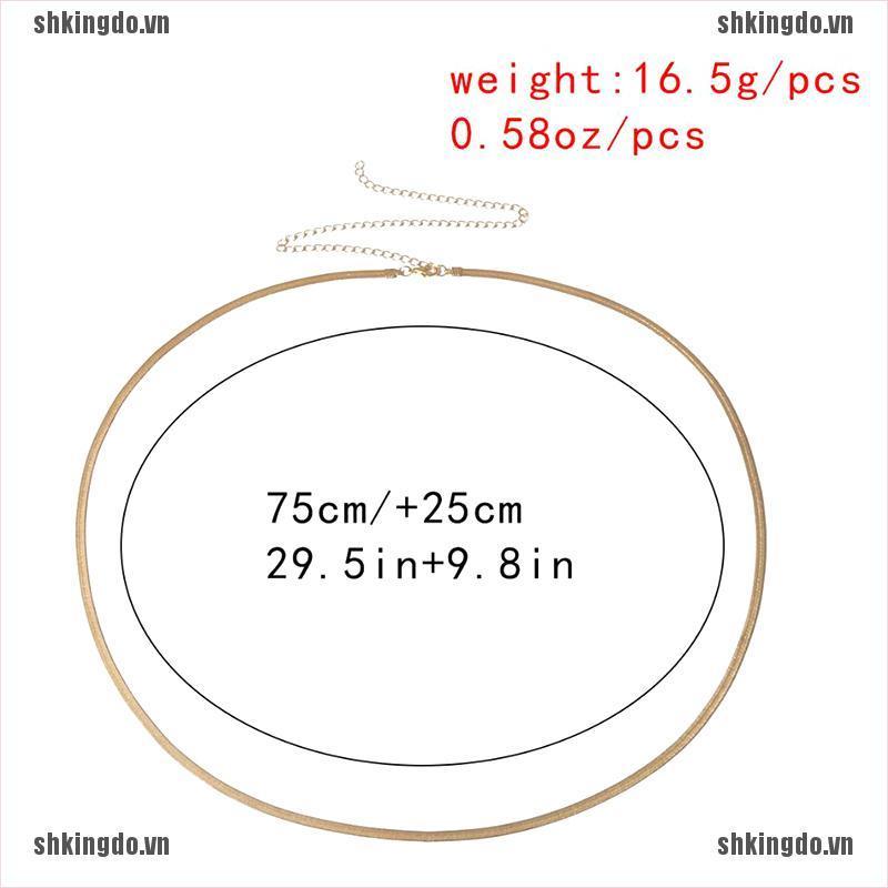 Dây đeo eo bằng kim loại hình xương rắn phong cách Punk thời trang dành cho nữ