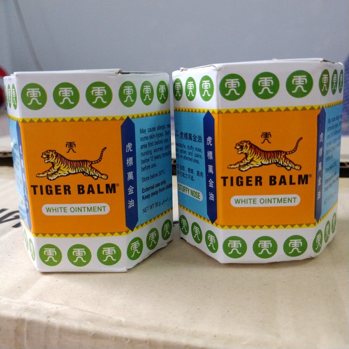 Dầu Cù Là Con Cọp Trắng Tiger Balm 30g singapore