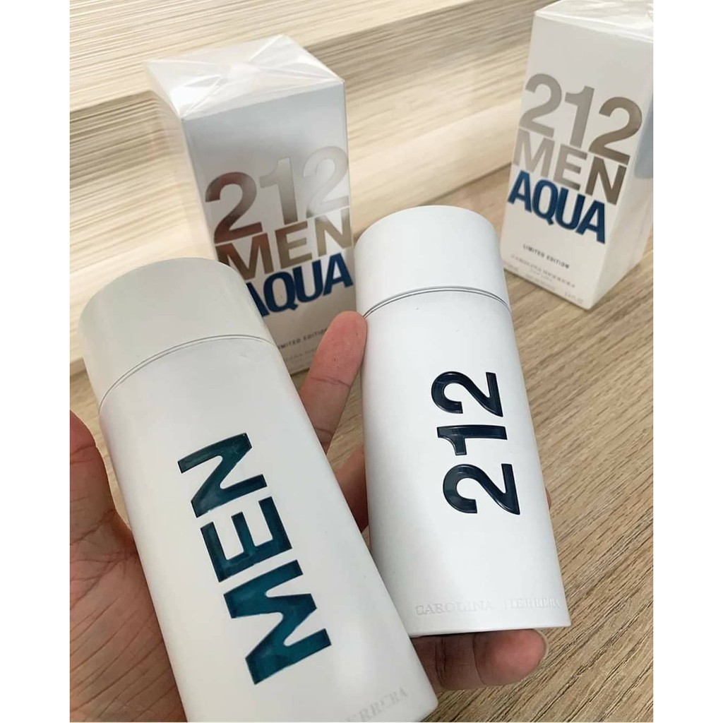 Nước hoa nam Carolina Herrera 212 Men Aqua Limited Edition EDT 100ml