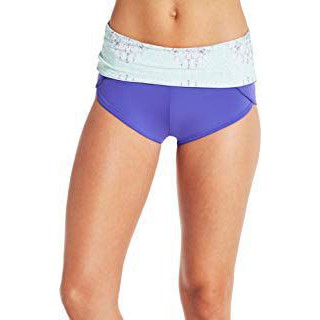 Quần bơi nữ Calia màu tím phối hoa văn xanh ( TH6688 )