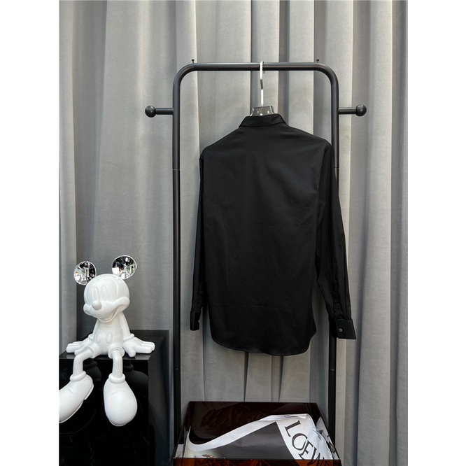 Áo Sơ Mi Cotton Dài Tay In Hình Mới Dành Cho Nam M-4XL 2022