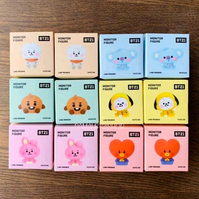 CÓ SẴN VÒNG HOPE, MONITOR BT21 OFFICIAL