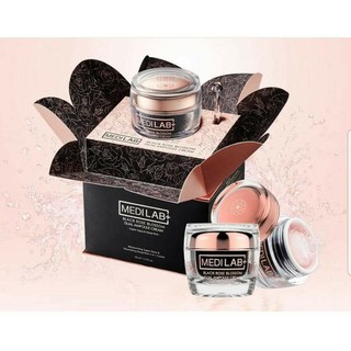 (BLACK ROSE CREAM) Dưỡng Ẫm, Se Khít, Căng Bóng Hoa Hồng Đen cũa Medi Lab Hàn Quốc