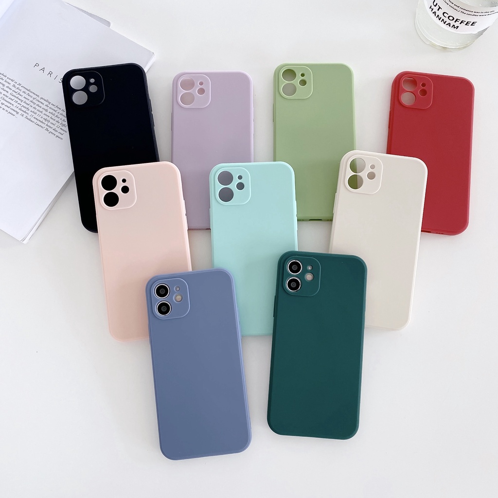 Ốp Điện Thoại TPU Dẻo Có Tấm Bảo Vệ Camera Cho OPPO RENO4 Pro A59 F1S A59S RENO5 K Pro F11 A37